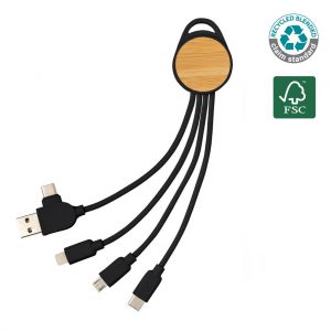 RECYCLED 6-IN-1 MULTI CABLE