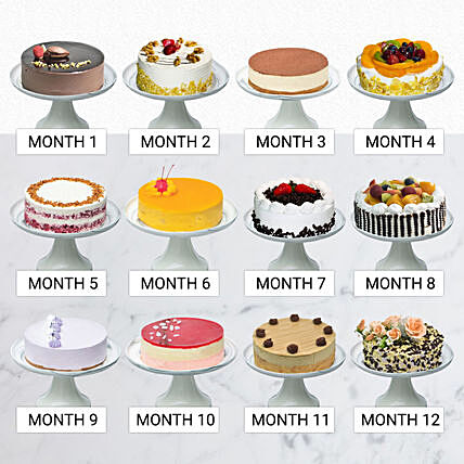 Delightful Cake Every Month