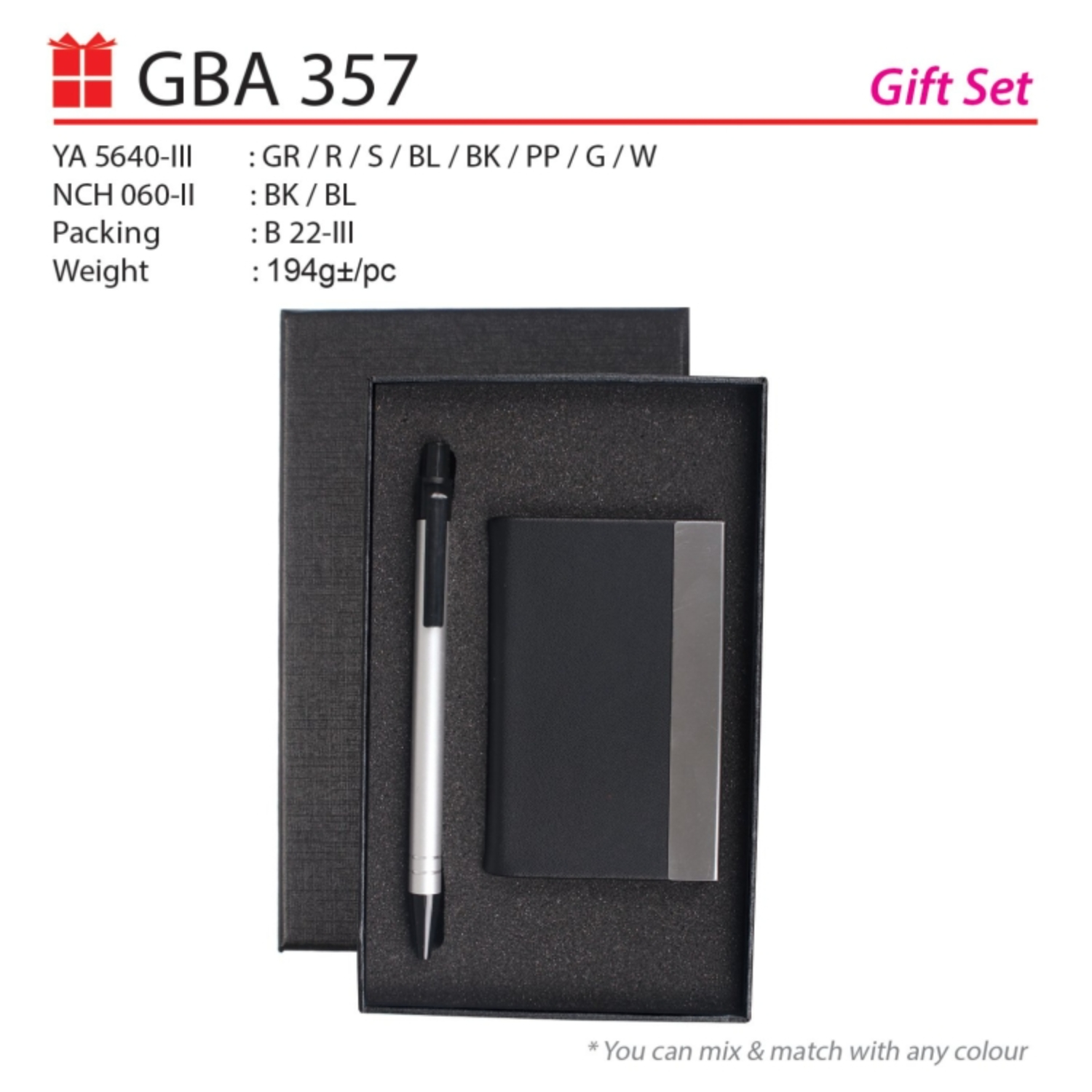 Notebook Pen Gift Set